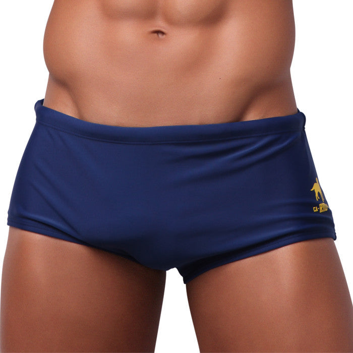CA-RIO-CA Men's Traditional Square Solids Cut Sunga Male Bathing Suit Swimwear in 