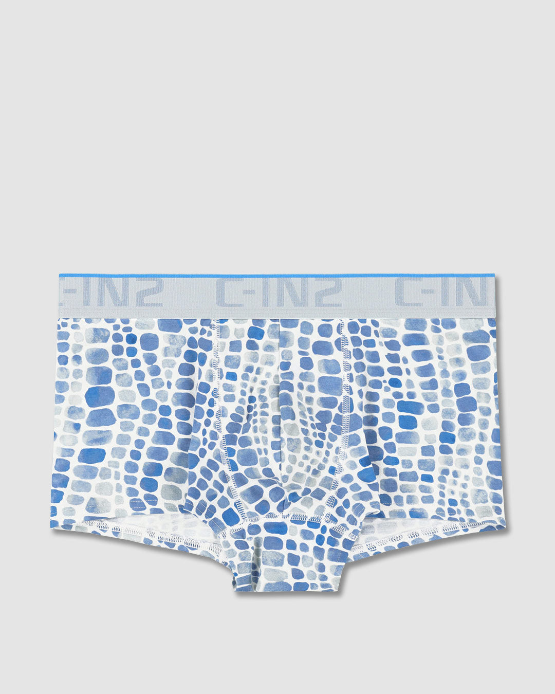 C-IN2 Screenshot Trunk in crocodile blue – limited edition men's graphic print trunk underwear