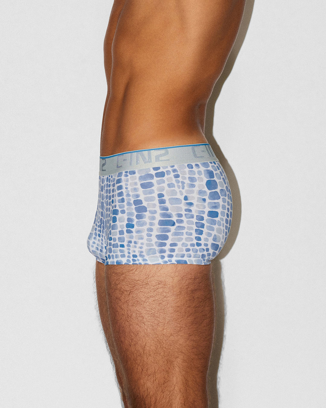 C-IN2 Screenshot Trunk in crocodile blue – limited edition men's graphic print trunk underwear