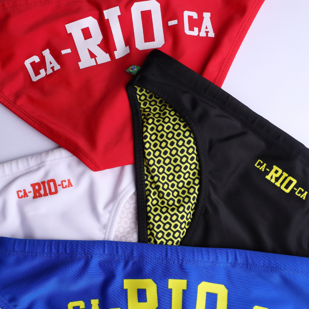 CA-RIO-CA Men's CARIOCA LOGO SWIM Bikini Swimming Sunga Beachwear for Men Swimwear in 