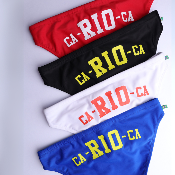 CA-RIO-CA Men's CARIOCA LOGO SWIM Bikini Swimming Sunga Beachwear for Men Swimwear in 