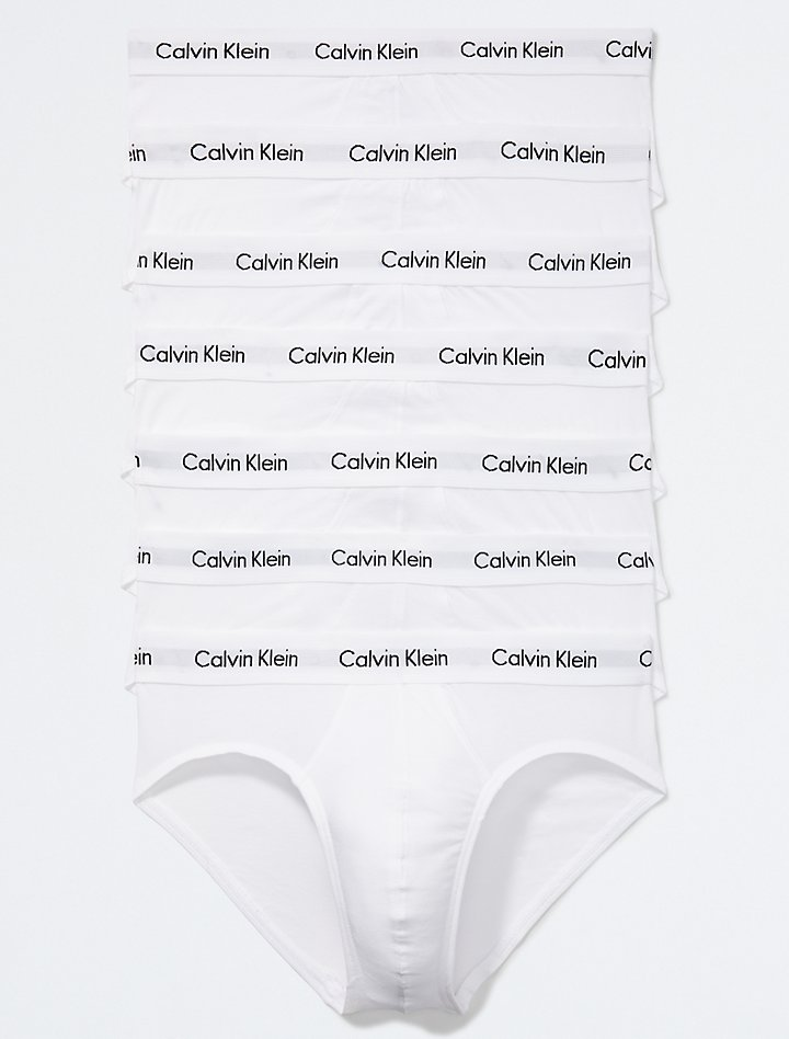 Calvin Klein Men's Cotton Stretch 7-Pack Hip Brief