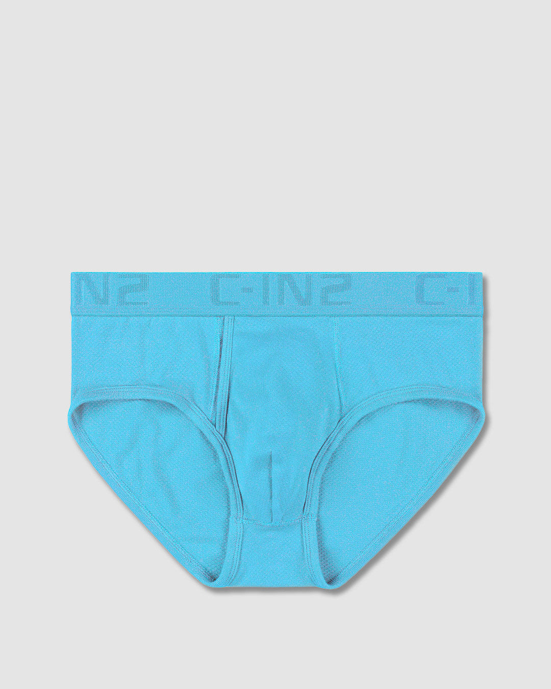 C-IN2 Flex Fly Front Brief in sky blue – men's cotton-modal mesh brief with fly front