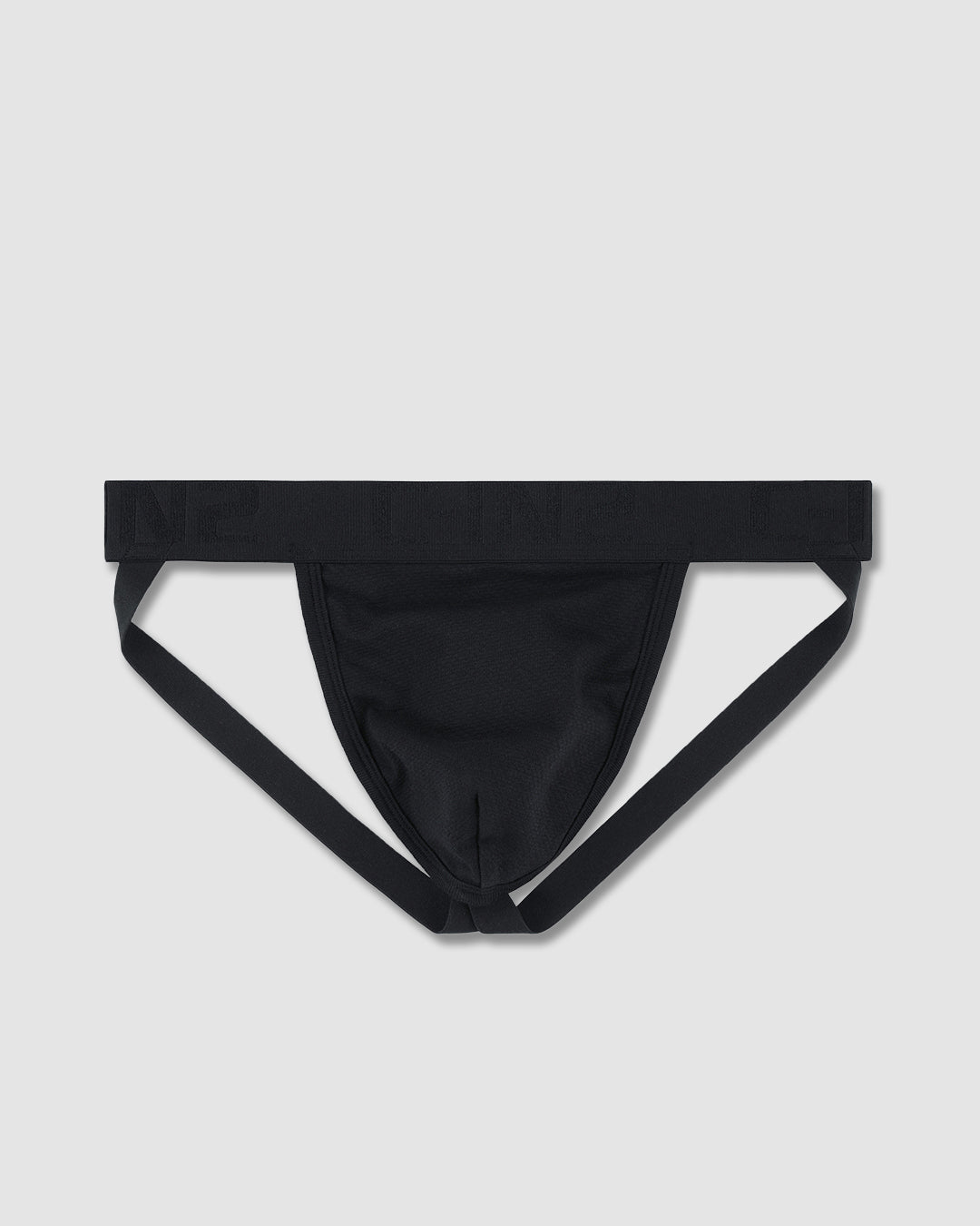 C-IN2 Flex Jock in black – men's cotton-modal mesh jockstrap open back