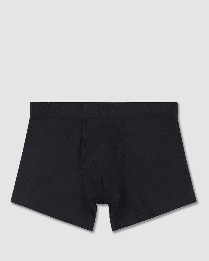 C-IN2 Flex Boxer Brief 5 inch inseam in black – men's lightweight cotton-modal mesh boxer brief