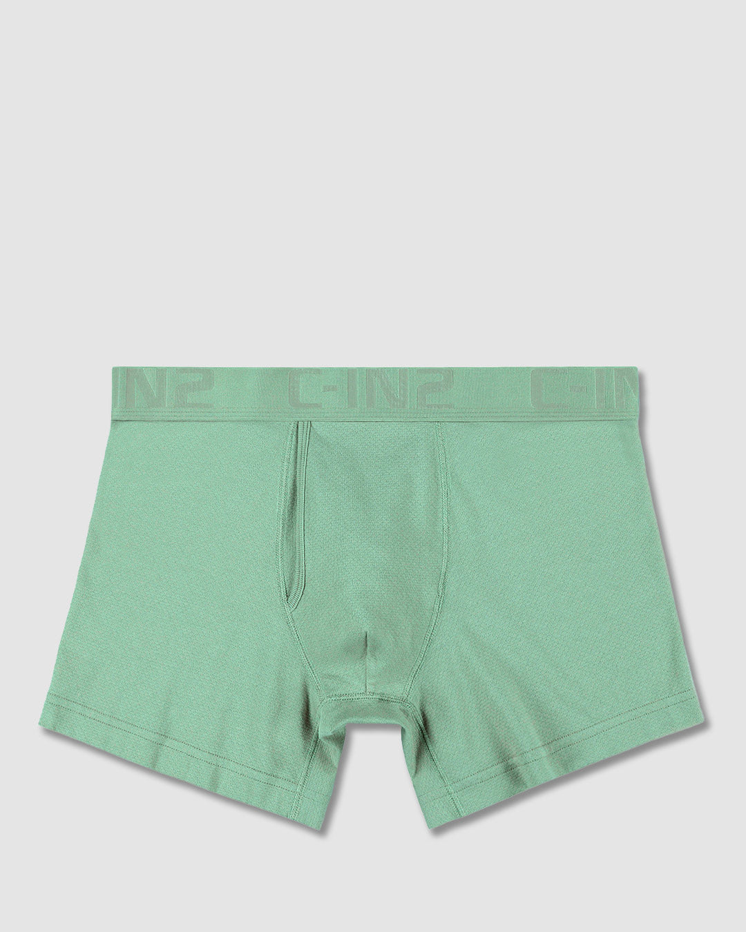 C-IN2 Flex Boxer Brief 5 inch inseam in sage green – men's lightweight cotton-modal boxer brief