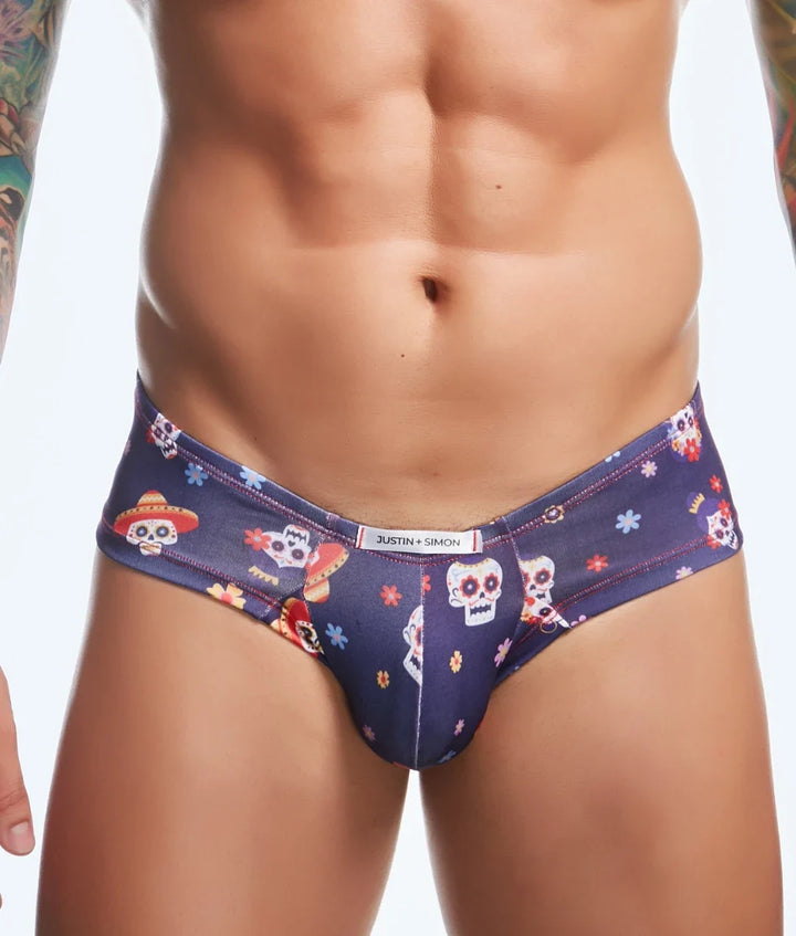 Justin+Simon Cheeky Hot Pants Fun Prints Men's Boyshort – men's boyshorts