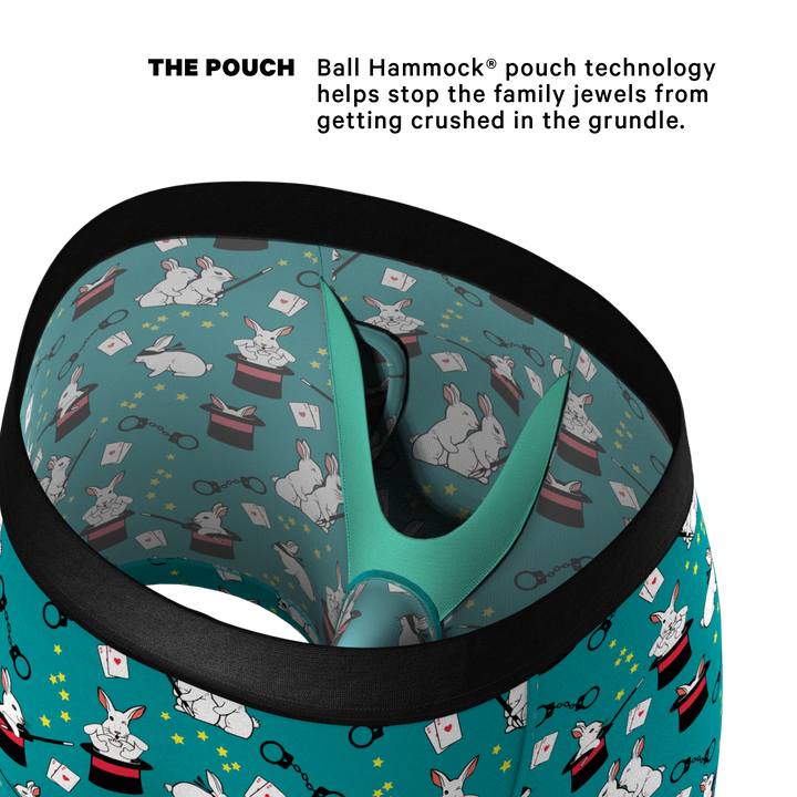 AbracaDoMe Magic Bunny Ball Hammock® Pouch Underwear With Fly