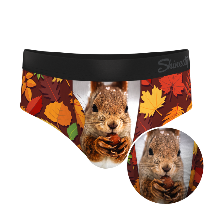 Shinesty "Acorn Hoard" Squirrel Ball Hammock® Pouch Briefs