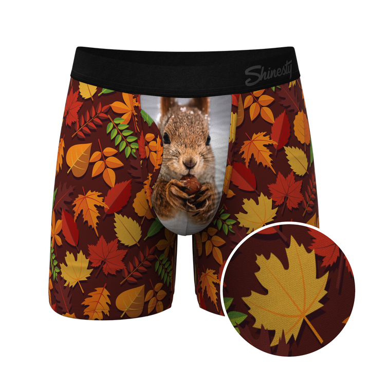 The Acorn Hoard Squirrel Ball Hammock® Pouch Underwear with Fly