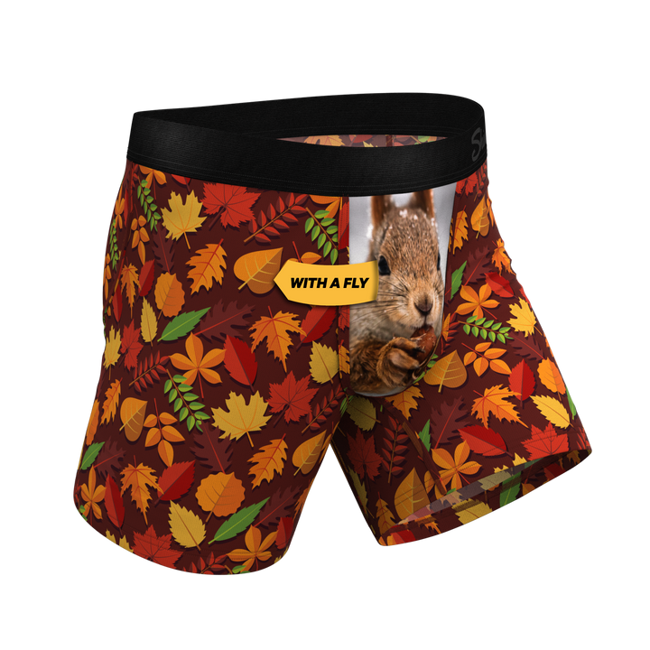 The Acorn Hoard Squirrel Ball Hammock® Pouch Underwear with Fly