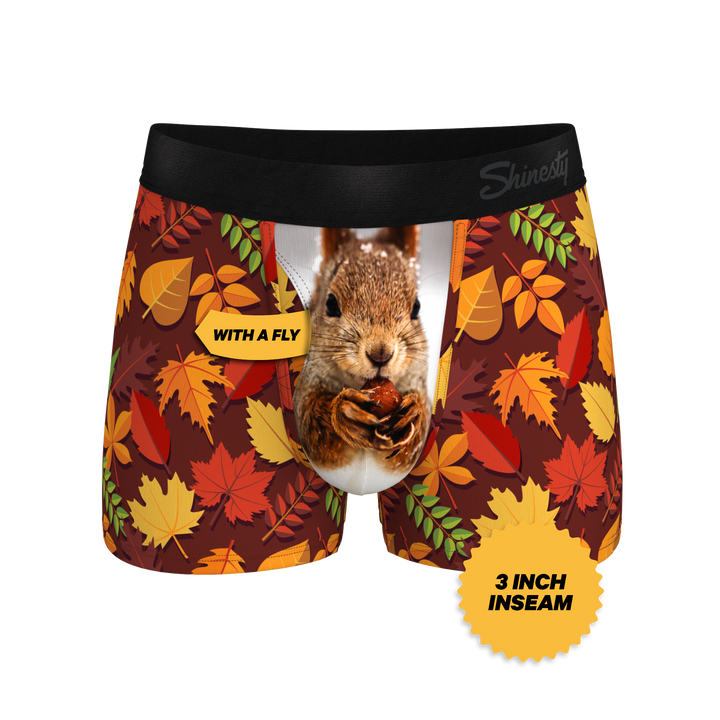 Shinesty "The Acorn Hoard" Squirrel Ball Hammock® Pouch Trunks Underwear