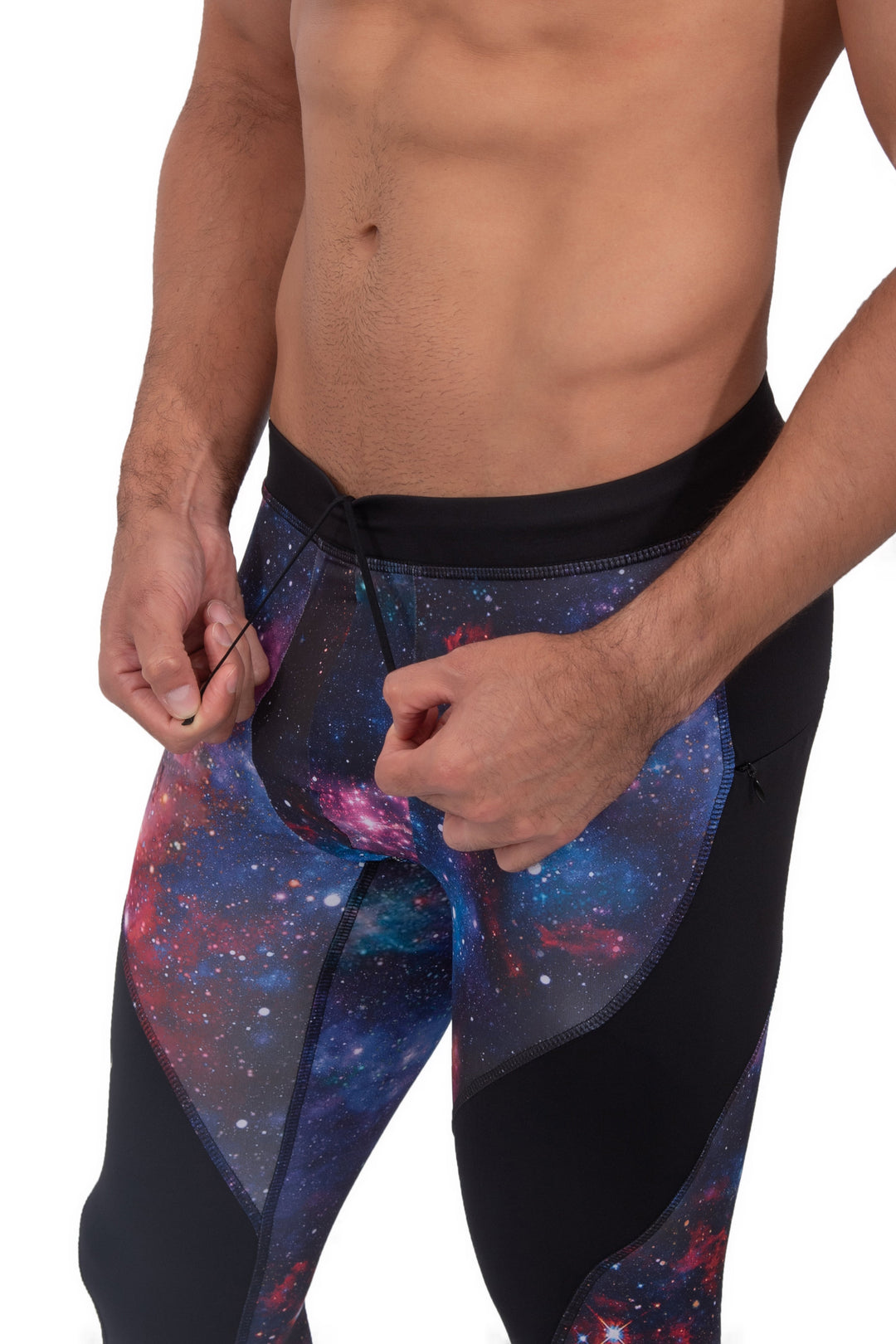 Matador Meggings "Galaxy" Men’s Compression Leggings – High-Performance Galaxy Print