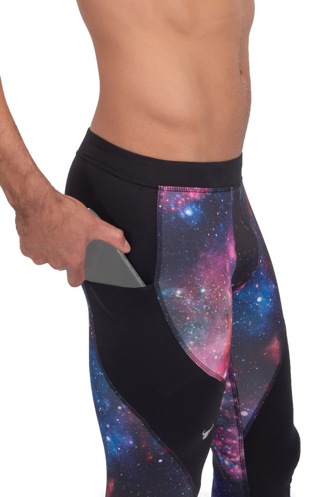 Matador Meggings "Galaxy" Men’s Compression Leggings – High-Performance Galaxy Print