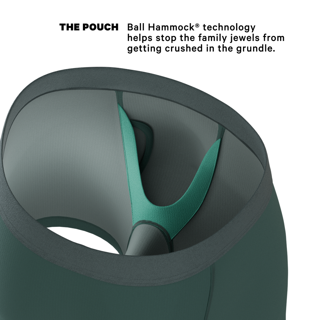 The Alloy | Dark Teal Ball Hammock® Pouch Underwear With Fly