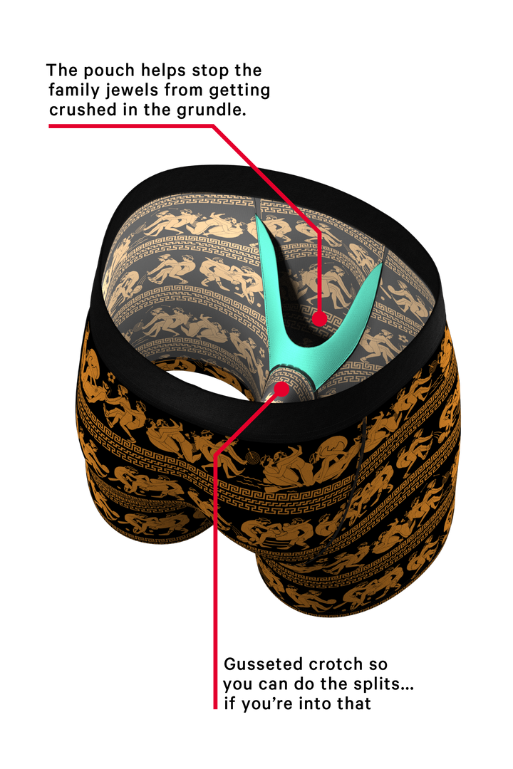 Shinesty "The Ancient Twister" Ancient Vase Ball Hammock® Pouch Underwear