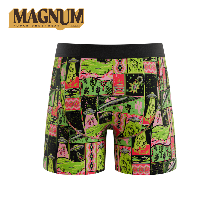The Area 51 | Retro-Futuristic Alien Ball Hammock® Magnum Big Pouch Underwear