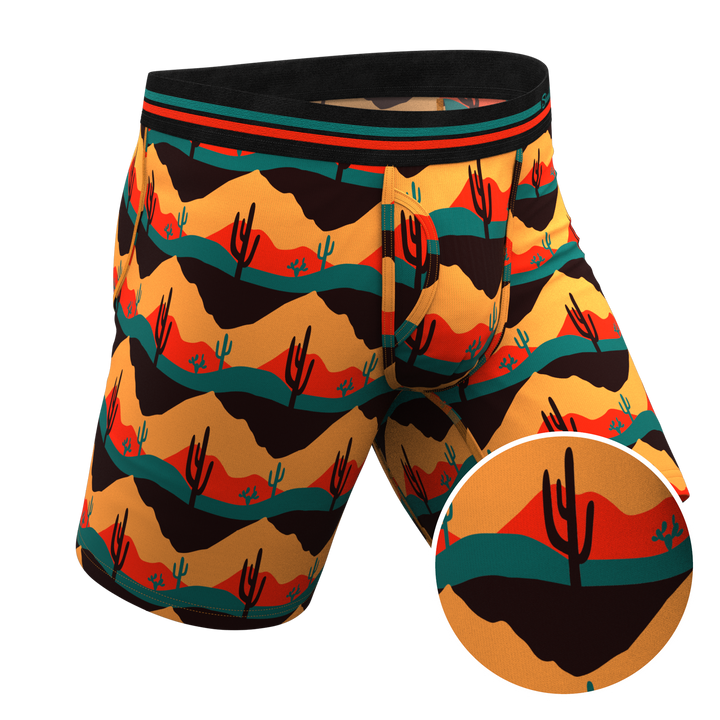 Shinesty "The Arizona Dawn" Desert Scene Long Leg Ball Hammock® Pouch Underwear