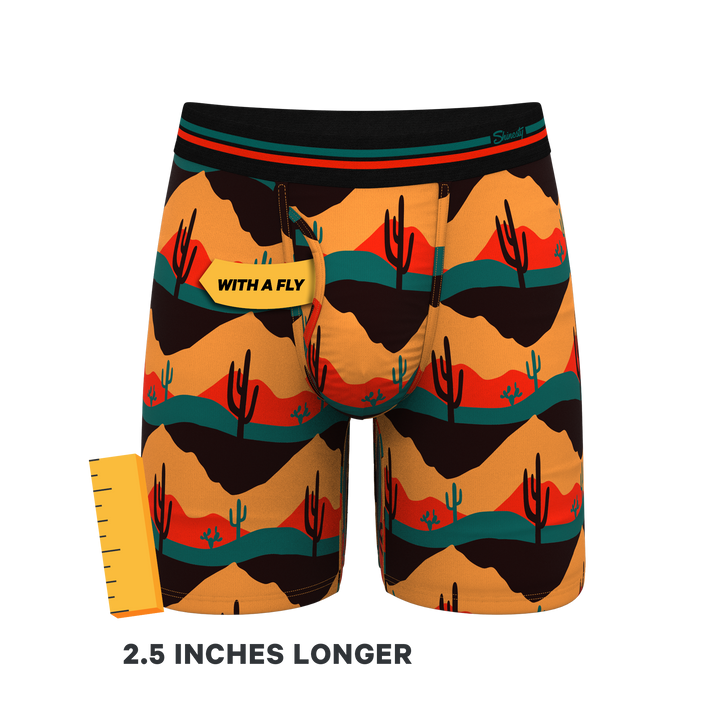 Shinesty "The Arizona Dawn" Desert Scene Long Leg Ball Hammock® Pouch Underwear