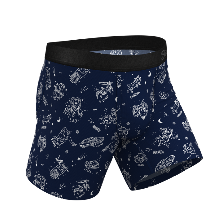 Shinesty The Astrology Major Glow in the Dark Zodiac Ball Hammock® Pouch Boxer Brief
