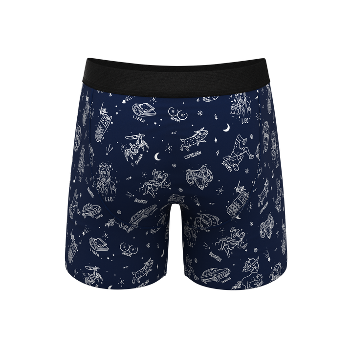 Shinesty The Astrology Major Glow in the Dark Zodiac Ball Hammock® Pouch Boxer Brief