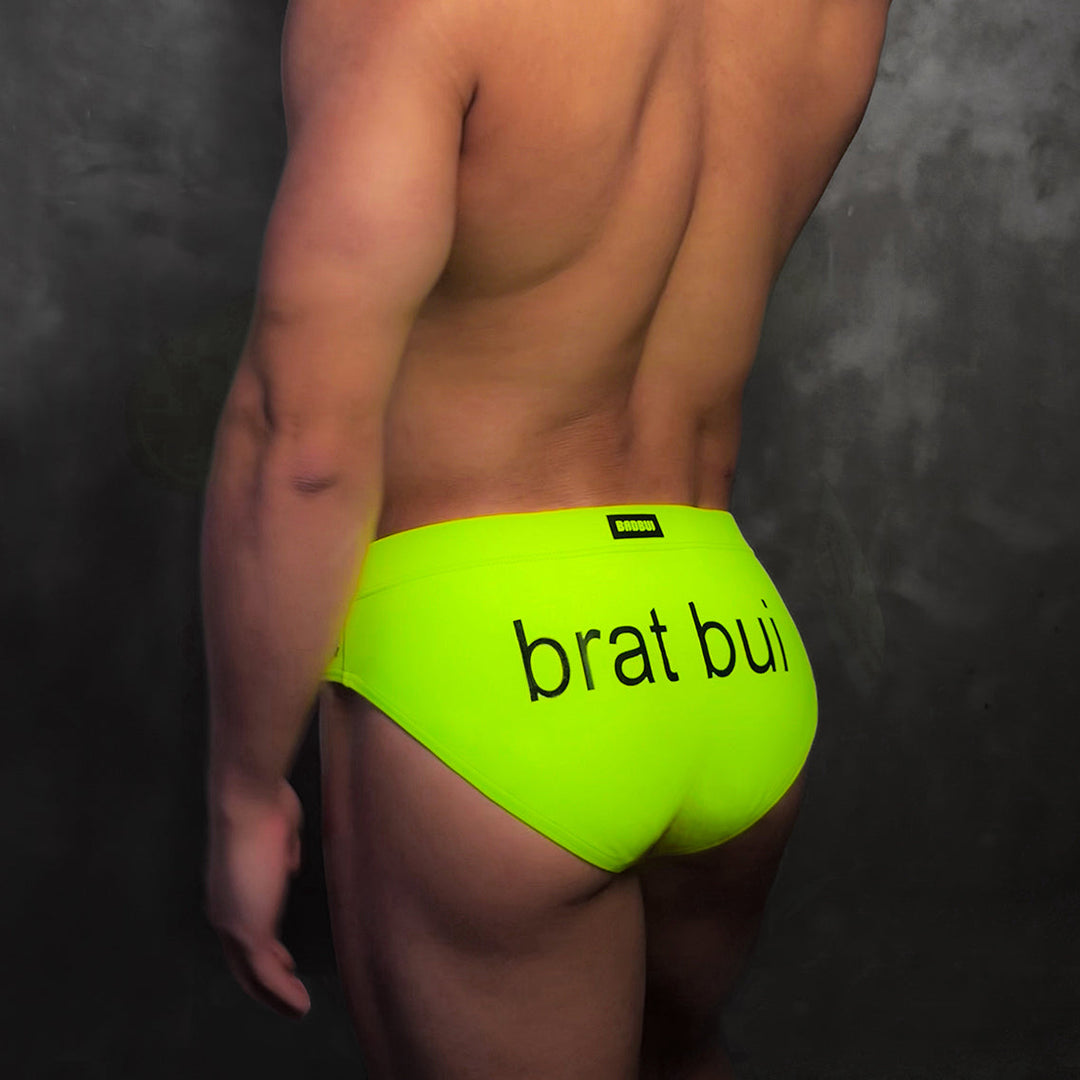 BADBUI Modern Classic Swim Brief Brat Bui Limited Edition – men's sporty swim brief limited