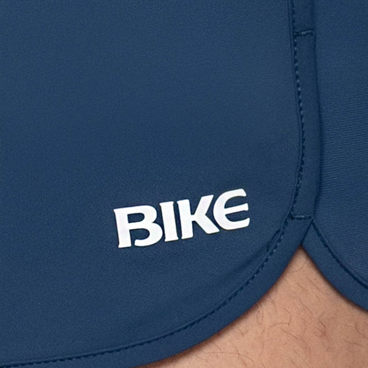 BIKE Athletic Track Short in navy – 4-way stretch moisture-wicking performance short