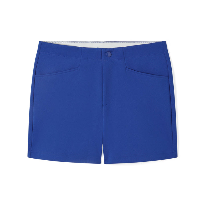 BIKE Athletic Coaches Short 5 inch in royal blue – snap-button retro athletic heritage short
