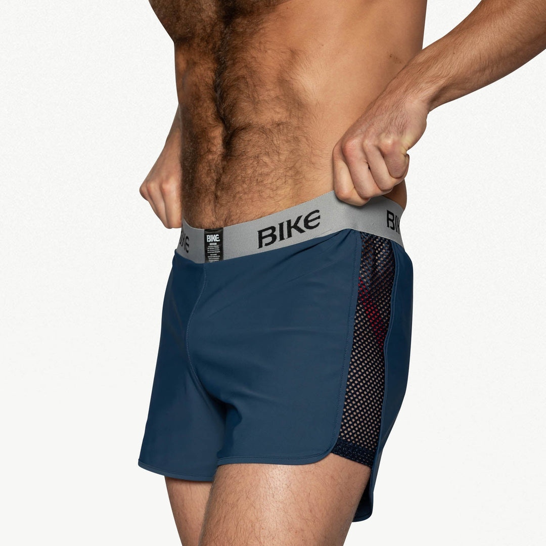 BIKE® Peek-a-Boo Jock Short Men's Boxer Briefs – boxer briefs with built-in jockstrap