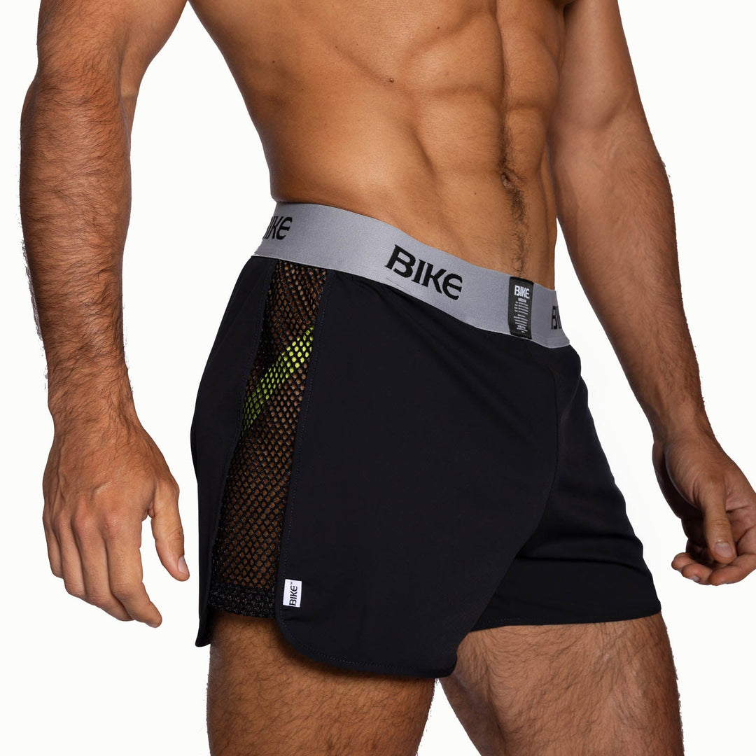 BIKE® Peek-a-Boo Jock Short Men's Boxer Briefs – boxer briefs with built-in jockstrap