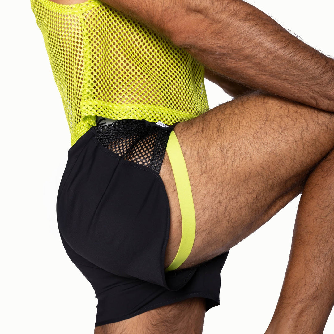 BIKE® Peek-a-Boo Jock Short Men's Boxer Briefs – boxer briefs with built-in jockstrap