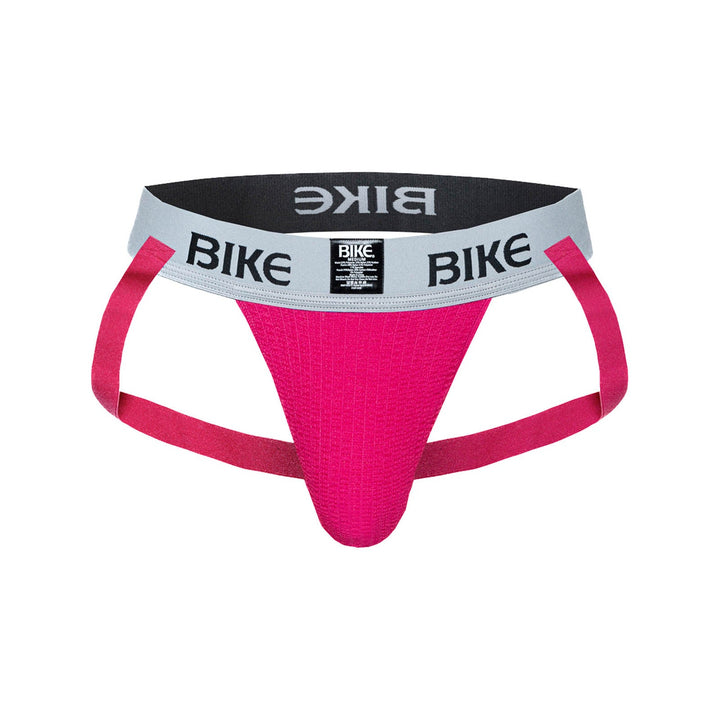 BIKE Athletic Classic Jockstrap – Men’s Hot Pink Performance Supporter with 2" Signature Waistband