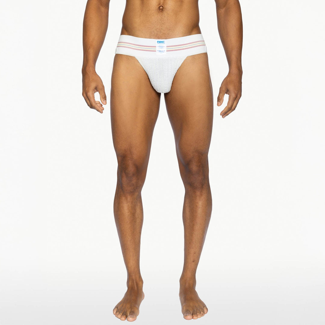 BIKE Athletic Original #10 Jockstrap – Men's Retro Performance Supporter with 3" Waistband