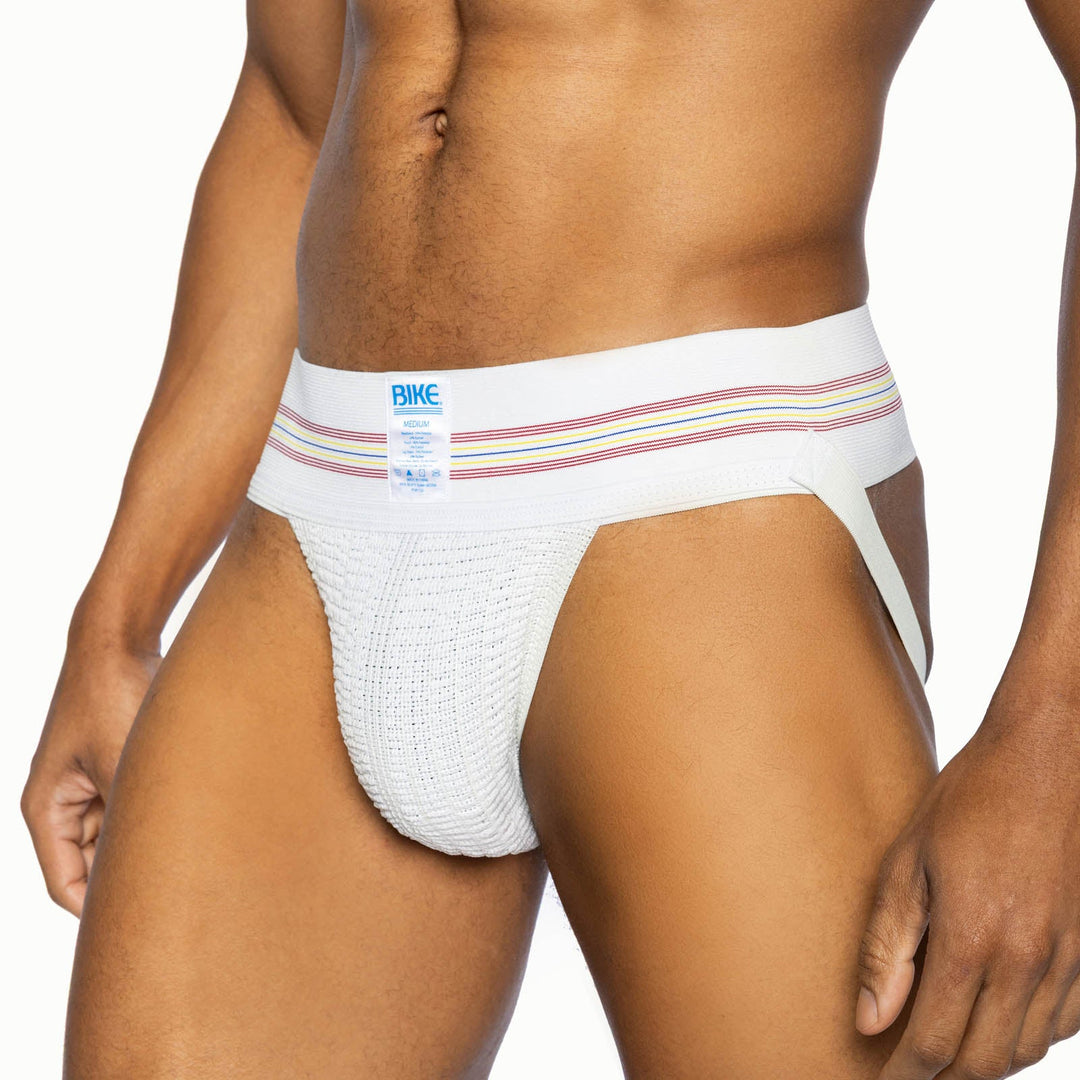 BIKE Athletic Original #10 Jockstrap – Men's Retro Performance Supporter with 3" Waistband