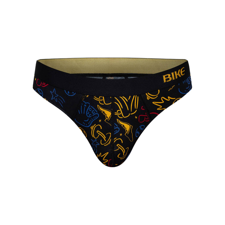 BIKE Athletic Active Thong – Men’s Modal Performance Underwear in Sports Print