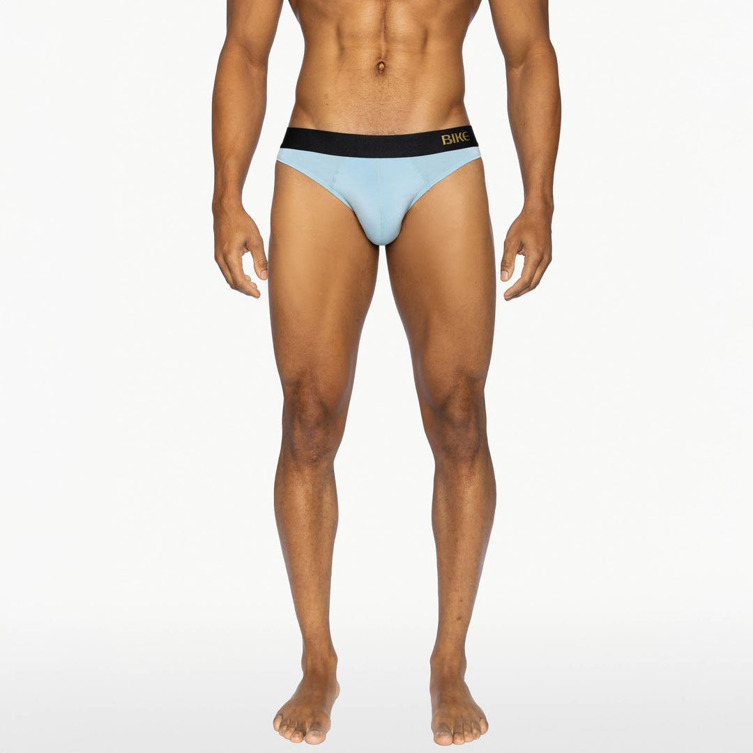 BIKE Athletic Active Thong – High-Performance Men’s Modal Thong in Light Blue