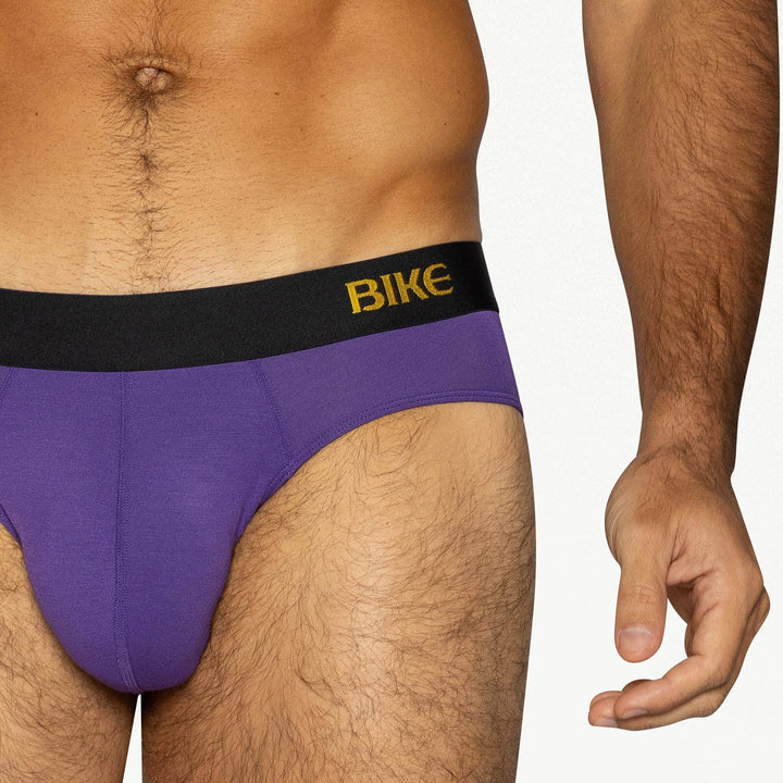 BIKE Athletic Active Brief – Ultra-Soft Modal Performance Men’s Briefs in Purple