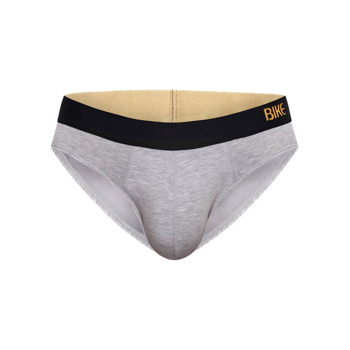 BIKE Athletic Active Brief - Light Gray Modal Performance Underwear