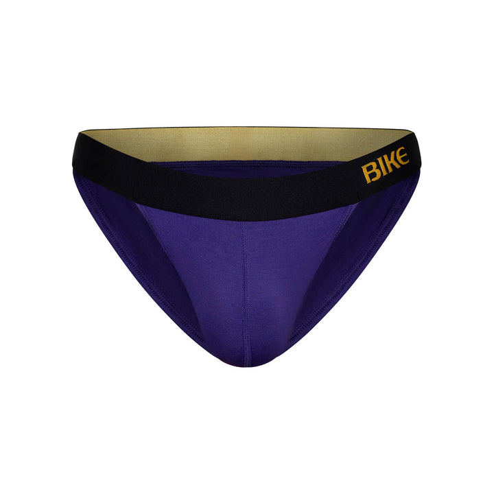 BIKE Athletic Active Jock Brief – Men’s Redesigned Modal Jersey Hybrid Support Underwear in Purple