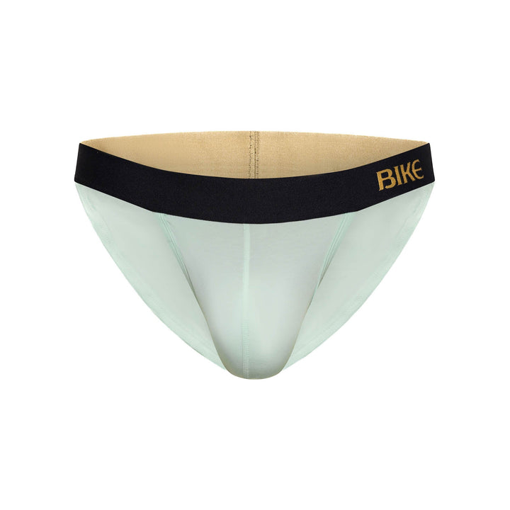 BIKE Athletic Active Jock Brief – Men’s Mint Green Modal Hybrid Underwear with Contoured Pouch