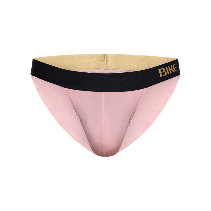 BIKE Athletic Active Jock Brief – Men’s Pastel Pink Modal Performance Underwear with Contoured Pouch