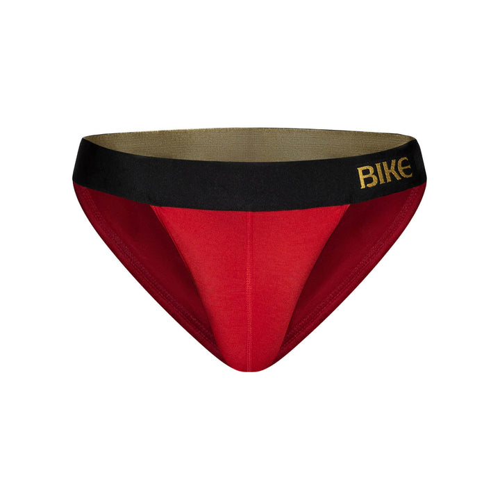 BIKE Athletic Active Jock Brief – Hybrid Men’s Performance Brief in Vibrant Red