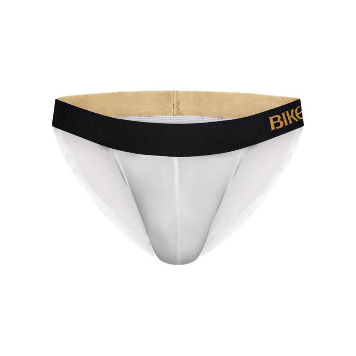 BIKE Athletic Active Jock Brief – White Modal Performance Underwear for Men