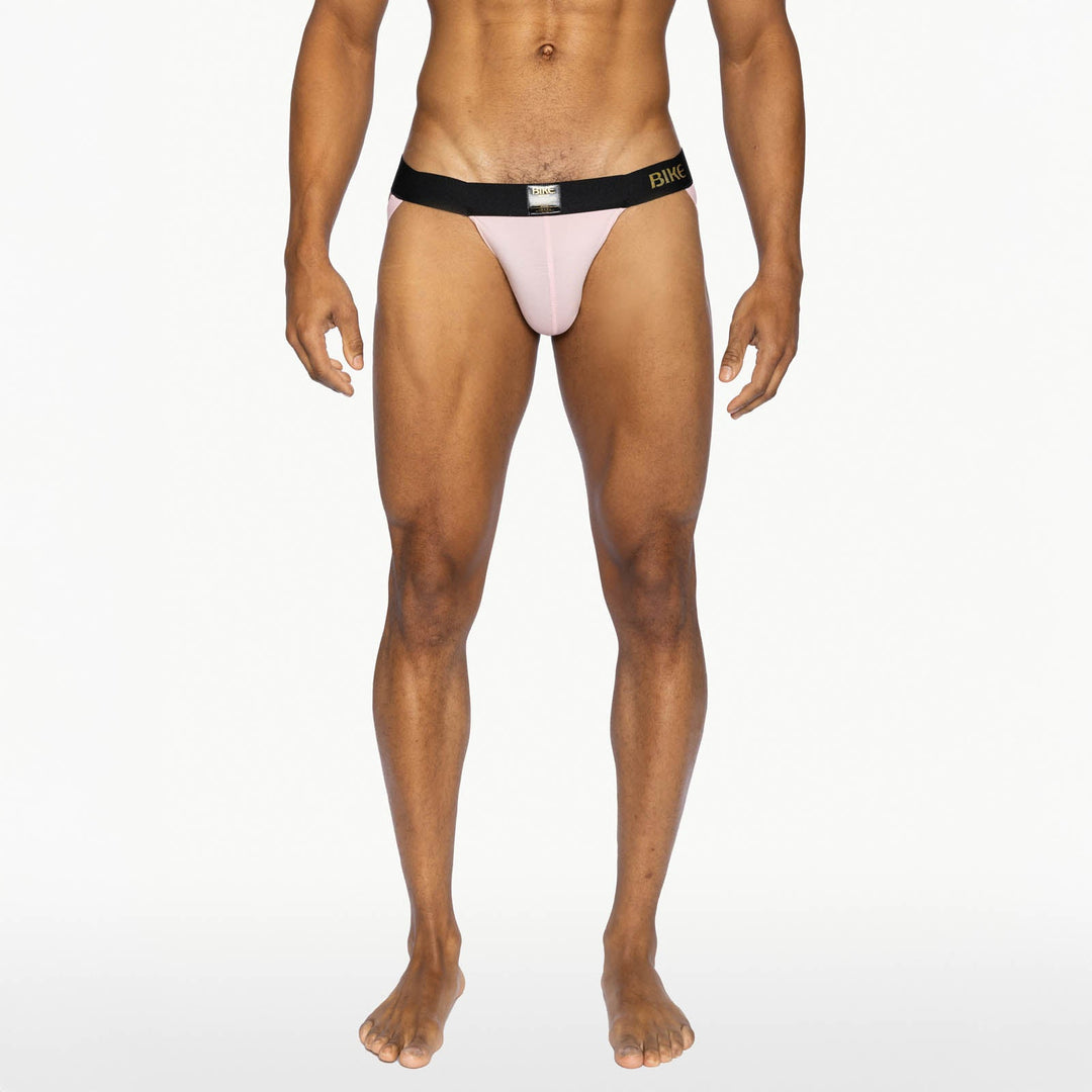 BIKE Athletic Active Jockstrap – Men’s Breathable, Quick-Dry Performance Support in Pastel Pink