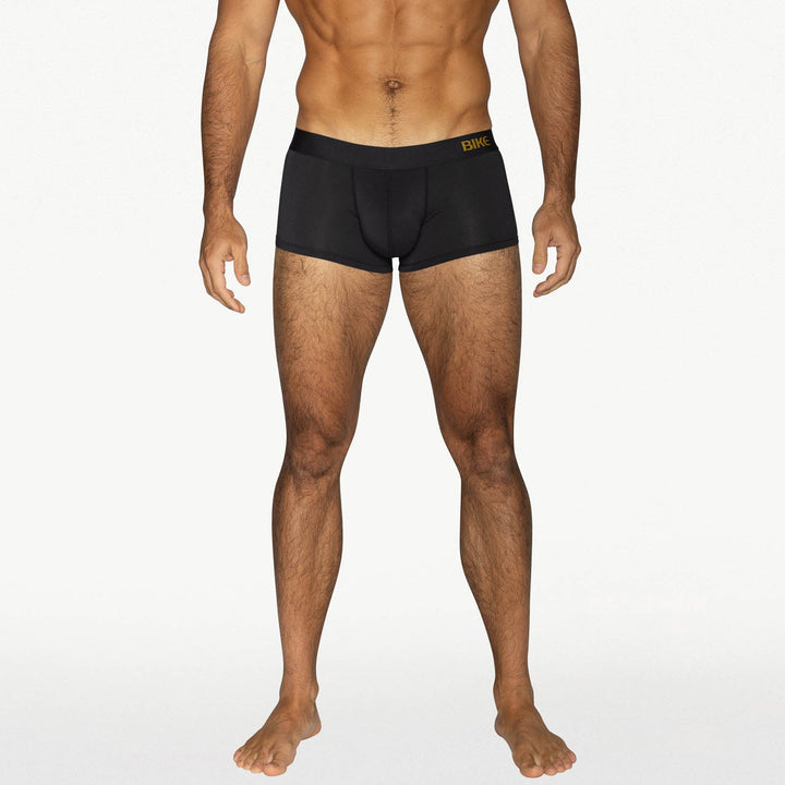 BIKE® Athletic Active Trunk – Men’s Ultra-Soft Modal Performance Underwear (Black)