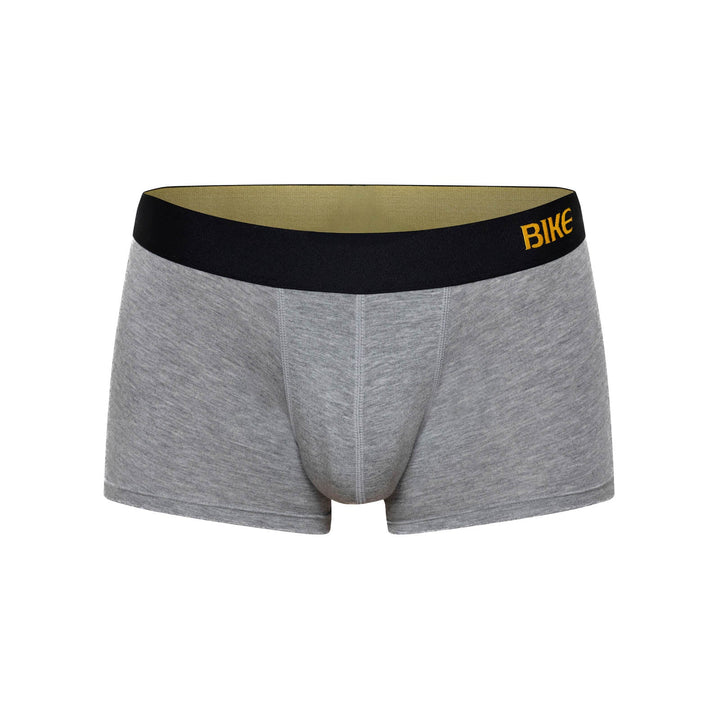 BIKE® Athletic Active Trunk – Men’s Premium Modal Performance Underwear (Gray)