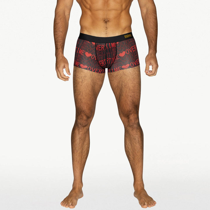 BIKE Athletic Active Trunk – Men’s 3" Inseam Soft Modal Performance Underwear in Overtime Print
