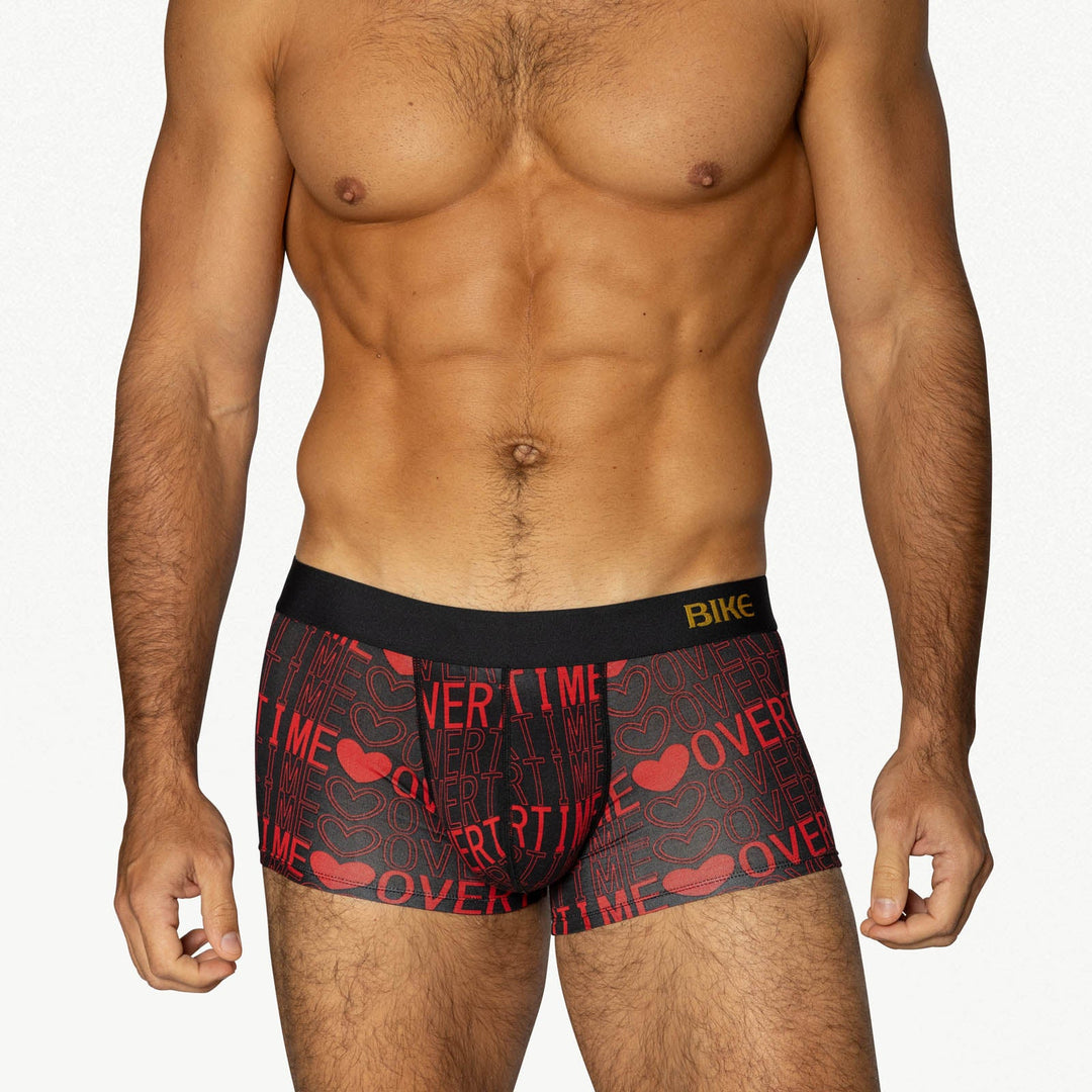 BIKE Athletic Active Trunk – Men’s 3" Inseam Soft Modal Performance Underwear in Overtime Print