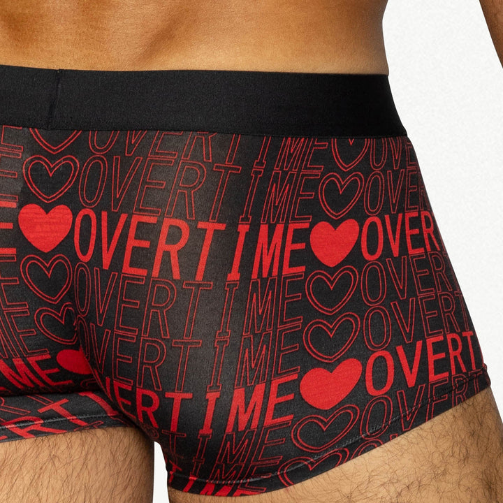 BIKE Athletic Active Trunk – Men’s 3" Inseam Soft Modal Performance Underwear in Overtime Print