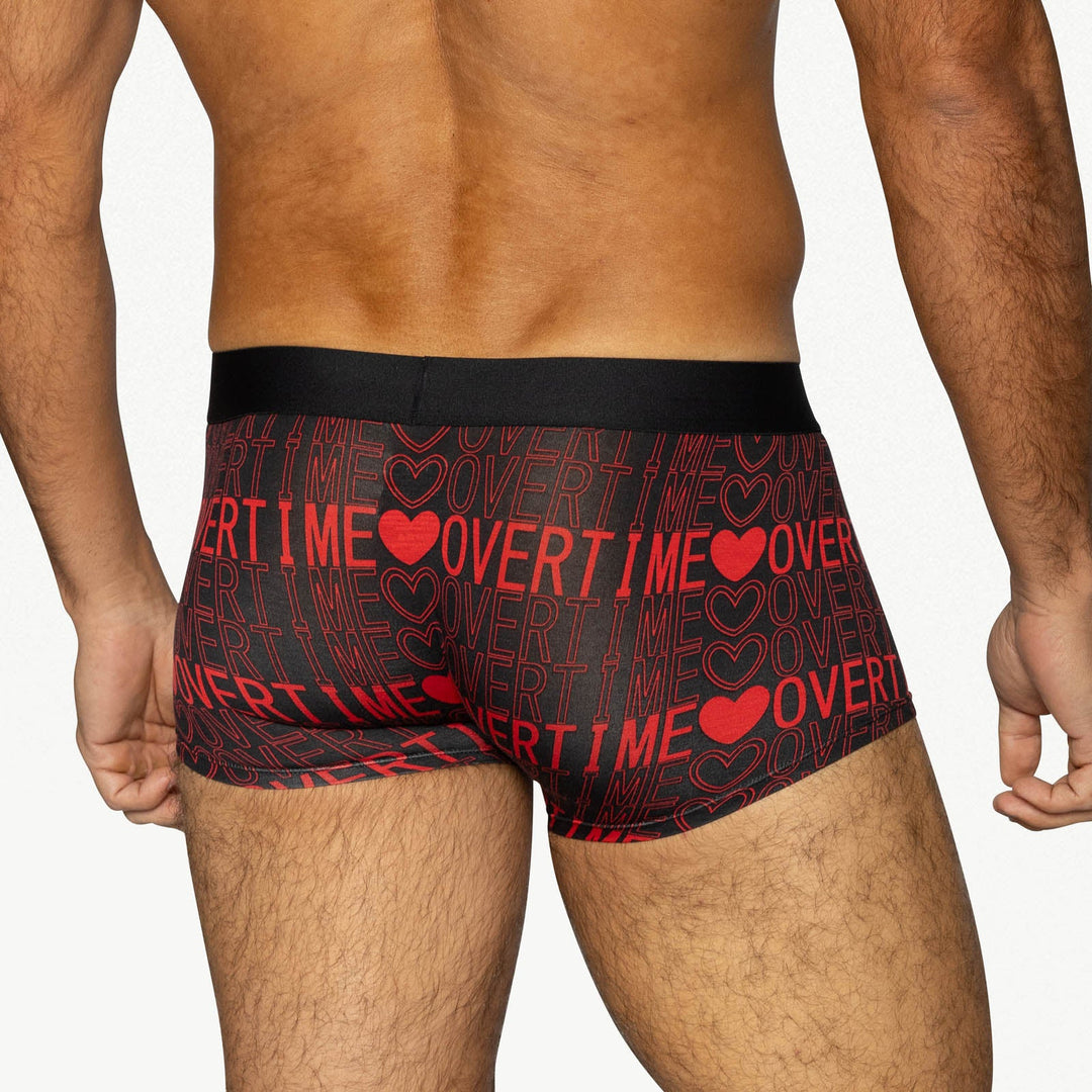 BIKE Athletic Active Trunk – Men’s 3" Inseam Soft Modal Performance Underwear in Overtime Print